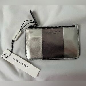 Marc Jacobs metallic coin purse